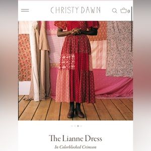 ISO The Lianne Dress in red patchwork!!!